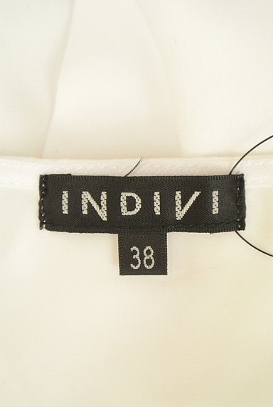 INDIVI（インディヴィ）の古着「前後切替シアーカットソー（カットソー・プルオーバー）」大画像６へ