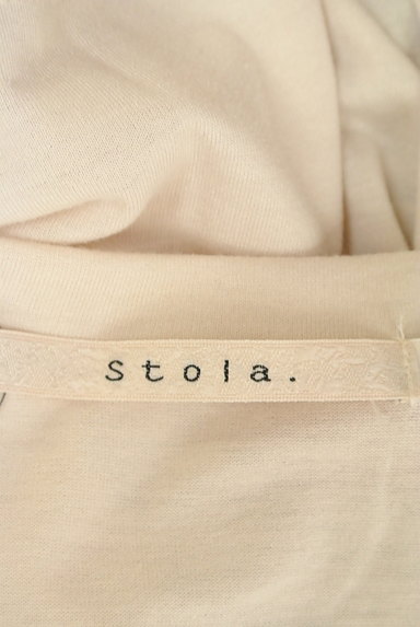 Stola.（ストラ）の古着「前後切替七分袖花柄シフォンカットソー（カットソー・プルオーバー）」大画像６へ