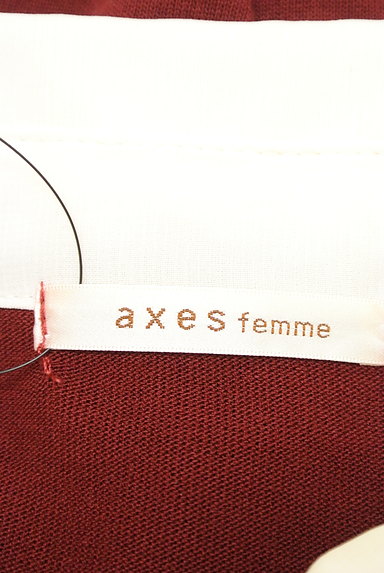 axes femme（アクシーズファム）の古着「カーディガン風ブラウスイントップス（ブラウス）」大画像６へ
