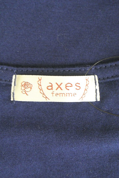 axes femme（アクシーズファム）の古着「リボン付きレースフリルカットソー（カットソー・プルオーバー）」大画像６へ