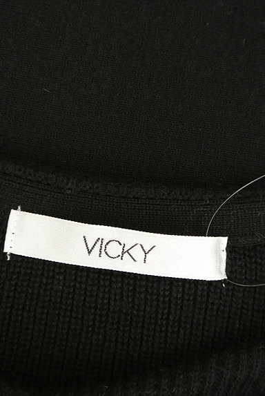 VICKY（ビッキー）の古着「腰巻き風リブニットトップス（ニット）」大画像６へ