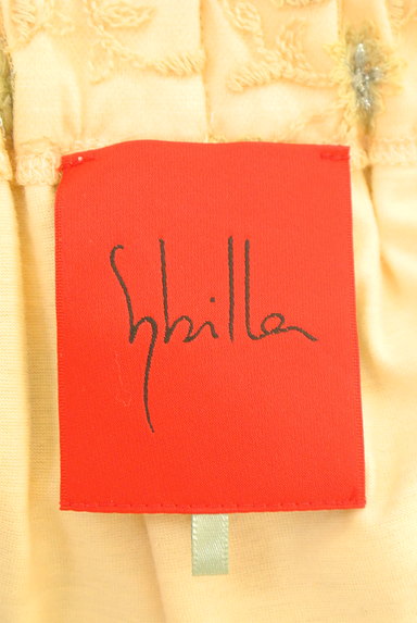Sybilla（シビラ）の古着「ラメ刺繍チュールミモレスカート（ロングスカート・マキシスカート）」大画像６へ