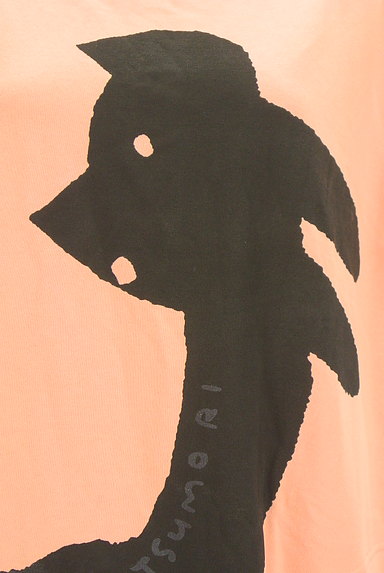 TSUMORI CHISATO（ツモリチサト）の古着「猫プリントバイカラーワンピース（ワンピース・チュニック）」大画像４へ