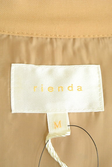 rienda（リエンダ）の古着「バックレースロングトレンチコート（トレンチコート）」大画像６へ