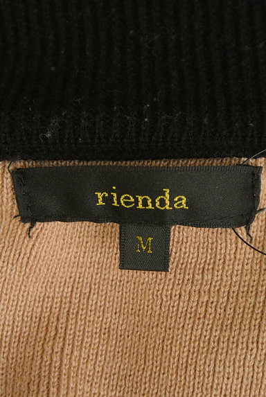 rienda（リエンダ）の古着「バイカラー切替ロングニットワンピ（ワンピース・チュニック）」大画像６へ
