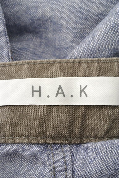 H.A.K（ハク）の古着「コットンリネン編込みクロップドパンツ（パンツ）」大画像６へ