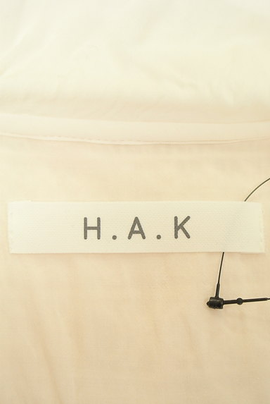 H.A.K（ハク）の古着「パールボタンバックレースブラウス（ブラウス）」大画像６へ