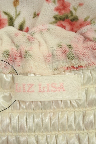 LIZ LISA（リズリサ）の古着「レースアップフリル花柄七分袖ワンピース（ワンピース・チュニック）」大画像６へ