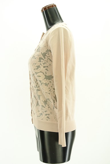 DOUBLE STANDARD CLOTHING（ダブルスタンダードクロージング）の古着「刺繍チュールカーディガン（カーディガン・ボレロ）」大画像３へ