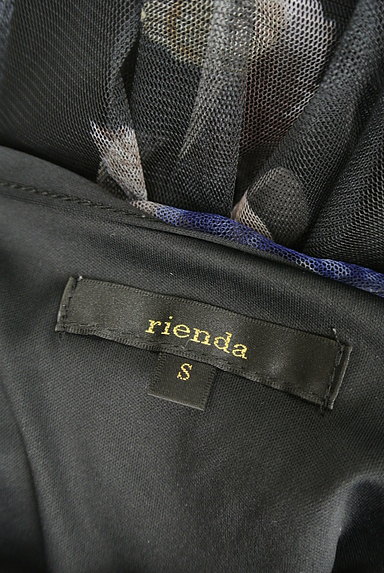 rienda（リエンダ）の古着「花柄チュールレイヤードワンピース（ワンピース・チュニック）」大画像６へ