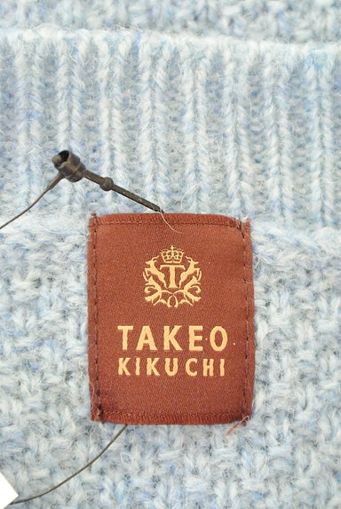 TAKEO KIKUCHI（タケオキクチ）の古着「ミックスウールカラーニット（ニット）」大画像６へ