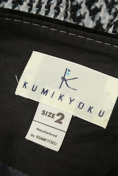 KUMIKYOKU（組曲）の古着「起毛千鳥格子柄ミニスカート（ミニスカート）」大画像６へ