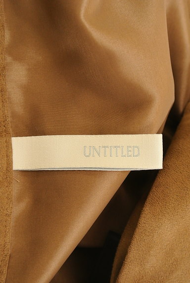 UNTITLED（アンタイトル）の古着「スウェード変形タックラップスカート（スカート）」大画像６へ