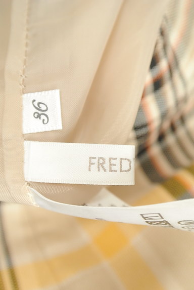 fredy（フレディ）の古着「膝下丈チェック柄タイトスカート（ロングスカート・マキシスカート）」大画像６へ