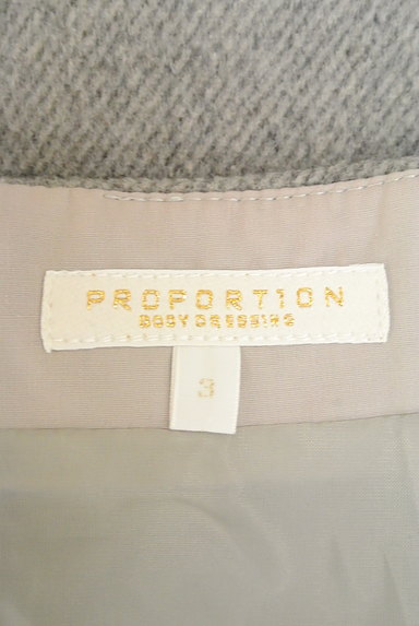 PROPORTION BODY DRESSING（プロポーションボディ ドレッシング）の古着「ビジュー付き起毛台形スカート（スカート）」大画像６へ