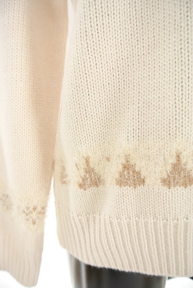 Couture Brooch（クチュールブローチ）の古着「ふわふわノルディックニットセーター（ニット）」大画像５へ
