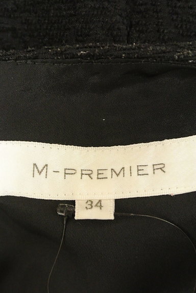 M-premier（エムプルミエ）の古着「ジャガード美ラインタックワンピ（ワンピース・チュニック）」大画像６へ