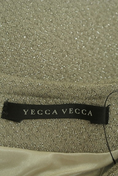 YECCA VECCA（イェッカヴェッカ）の古着「袖シフォン切替ニットワンピース（ワンピース・チュニック）」大画像６へ