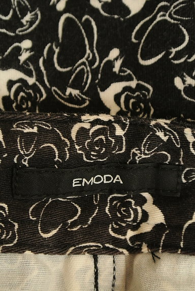EMODA（エモダ）の古着「モノトーンローズ柄スキニーパンツ（パンツ）」大画像６へ