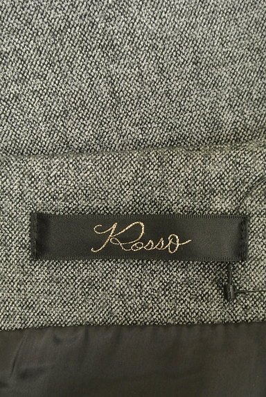 ROSSO（ロッソ）の古着「サイドポケット起毛膝上丈スカート（ミニスカート）」大画像６へ