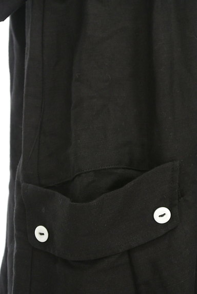 POU DOU DOU（プードゥドゥ）の古着「裾刺繍膝下丈リネンワンピース（ワンピース・チュニック）」大画像４へ