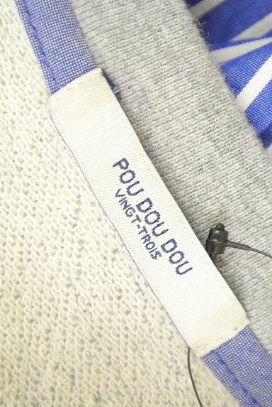 POU DOU DOU（プードゥドゥ）の古着「ティアードシャツ切替スウェット（スウェット・パーカー）」大画像６へ