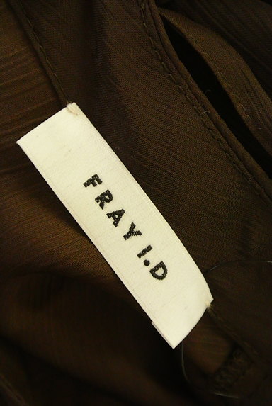 FRAY I.D（フレイアイディー）の古着「ティアードフリルシフォンロングワンピ（ワンピース・チュニック）」大画像６へ