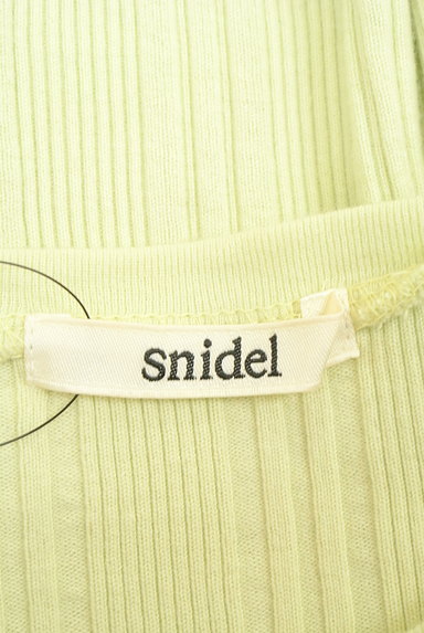 Snidel（スナイデル）の古着「メロウフリルリブカットソー（カットソー・プルオーバー）」大画像６へ