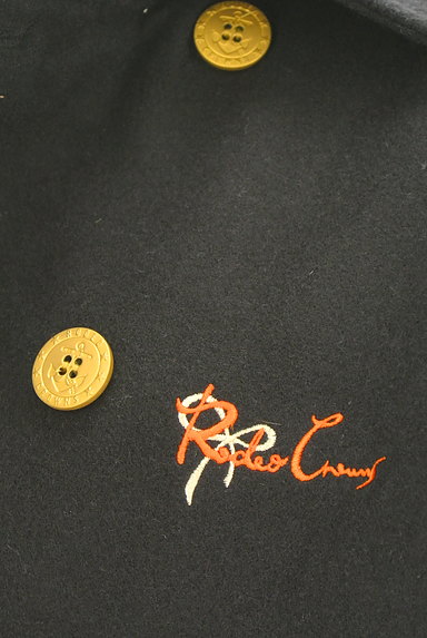 RODEO CROWNS（ロデオクラウン）の古着「ワンポイントロゴ刺繍ショートコート（コート）」大画像４へ