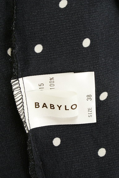 BABYLONE（バビロン）の古着「ドット柄セットアップ（セットアップ（ジャケット＋スカート））」大画像６へ