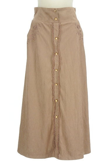 axes femme（アクシーズファム）の古着「刺繍＋レースロングスカート（ロングスカート・マキシスカート）」大画像１へ