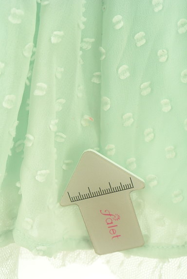 LIZ LISA（リズリサ）の古着「ドット刺繍シフォンミニスカート（ミニスカート）」大画像５へ