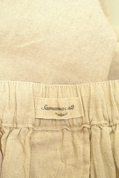 SM2（サマンサモスモス）の古着「ナチュラルリネンロングスカート（ロングスカート・マキシスカート）」大画像６へ