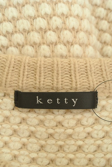 ketty（ケティ）の古着「デザイン編みニットトップス（ニット）」大画像６へ