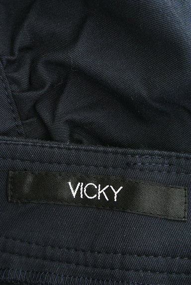 VICKY（ビッキー）の古着「ギャザーラインストレートパンツ（パンツ）」大画像６へ