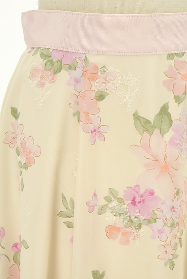 LAISSE PASSE（レッセパッセ）の古着「花柄刺繍シフォンスカート（スカート）」大画像４へ