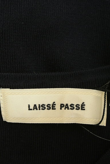 LAISSE PASSE（レッセパッセ）の古着「フラワービジューペプラムニット（ニット）」大画像６へ