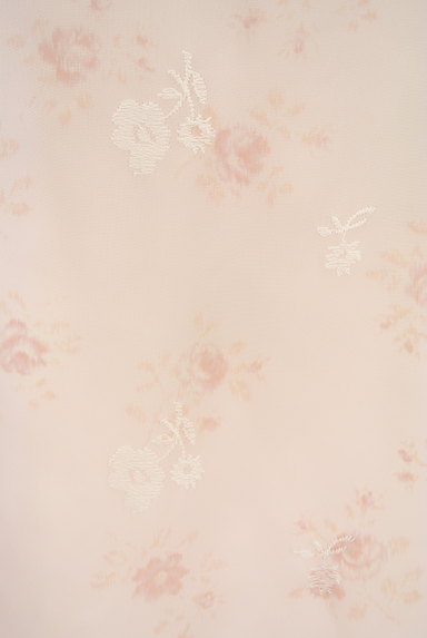 LAISSE PASSE（レッセパッセ）の古着「刺繍花柄タックセミフレアスカート（スカート）」大画像５へ