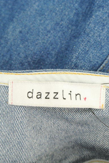 dazzlin（ダズリン）の古着「膝丈デニムジャンパーワンピース（オーバーオール・サロペット）」大画像６へ