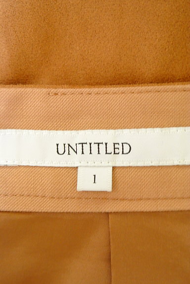 UNTITLED（アンタイトル）の古着「スウェード調タックフレアスカート（スカート）」大画像６へ