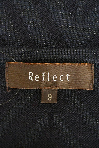 Reflect（リフレクト）の古着「斜めストライプラメニット（ニット）」大画像６へ