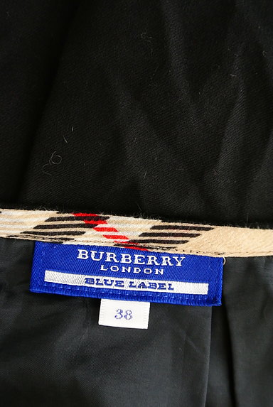 BURBERRY BLUE LABEL（バーバリーブルーレーベル）の古着「チェック柄シフォン裾スカート（スカート）」大画像６へ