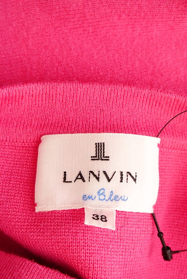LANVIN en Bleu（ランバンオンブルー）の古着「装飾花モチーフニット（ニット）」大画像６へ