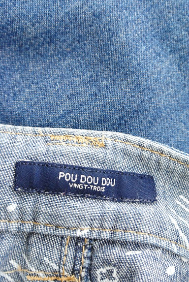 POU DOU DOU（プードゥドゥ）の古着「柄地ポケットデニムパンツ（デニムパンツ）」大画像６へ