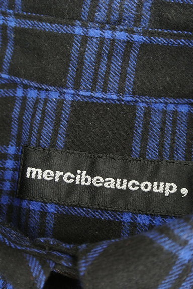 mercibeaucoup（メルシーボークー）の古着「フランネルドルマンシャツ（カジュアルシャツ）」大画像６へ