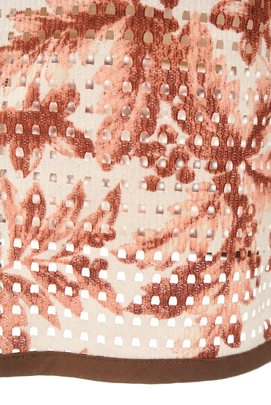 JILLSTUART（ジルスチュアート）の古着「花柄透かし編み地フレアスカート（スカート）」大画像５へ
