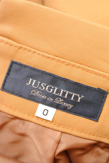 JUSGLITTY（ジャスグリッティー）の古着「ラップ風セミタイトスカート（スカート）」大画像６へ