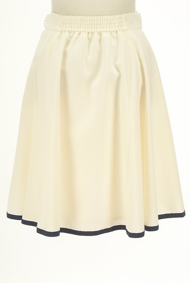 L'EST ROSE（レストローズ）の古着「裾テープ膝丈フレアスカート（スカート）」大画像２へ