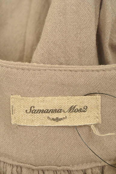 SM2（サマンサモスモス）の古着「襟ぐり刺繍コットンリネンブラウス（ブラウス）」大画像６へ