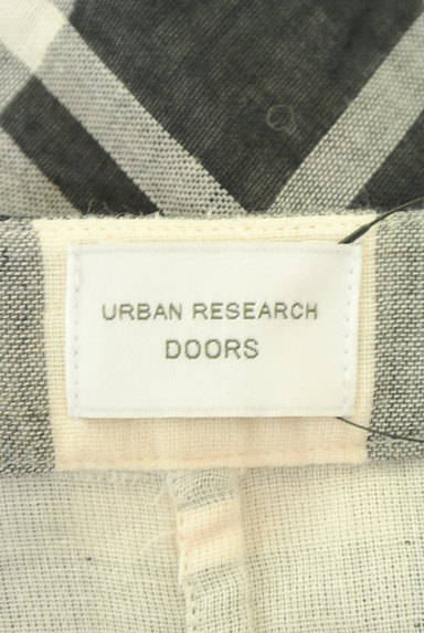 URBAN RESEARCH DOORS（アーバンリサーチドアーズ）の古着「ウエストリボンチェック柄シャツワンピ（ワンピース・チュニック）」大画像６へ